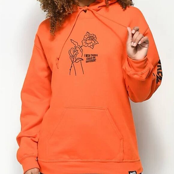 Broken Promises Could Be Different Hoodie Orange M NWT - Picture 1 of 7